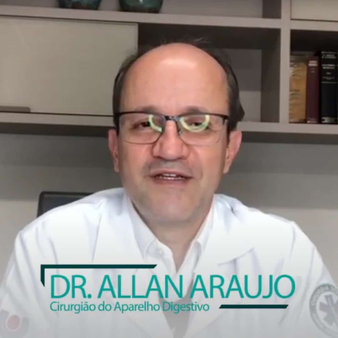 Dr. Allan Araujo, Cirurgião Geral e Aparelho Digestivo, esclarece dúvidas sobre obesidade e cirurgia bariátrica.